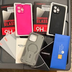 iPhone 14 Pro Max cases + Screen Protectors